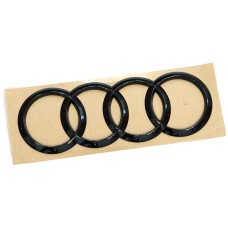 Audi A3 (8Y) limousine logo achter black-edition (type II)