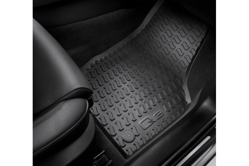 Audi Q3 (8U) rubberen mattenset (voor- en achterzijde)