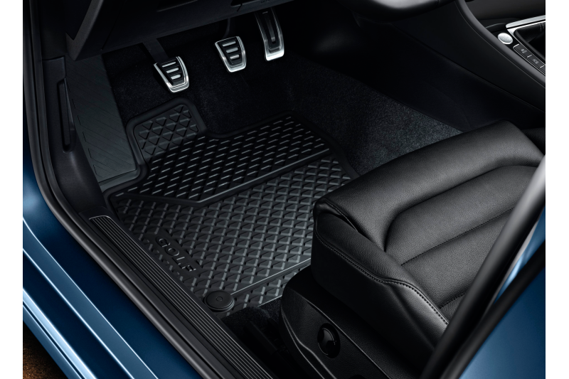 Volkswagen Golf 7 (5G) rubberen mattenset (voorzijde en achterzijde)
