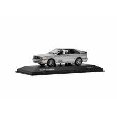 Audi quattro modelauto (1:43) silver