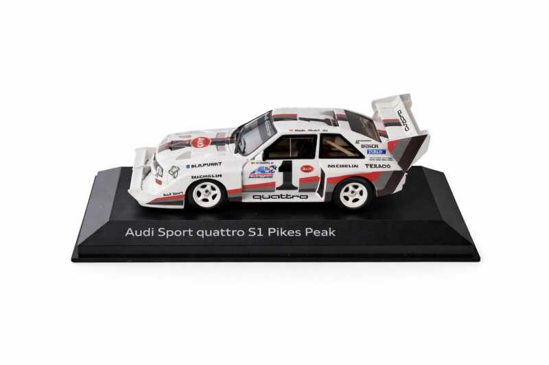 Audi S1 Pikes Peak modelauto (1:43) alphine white