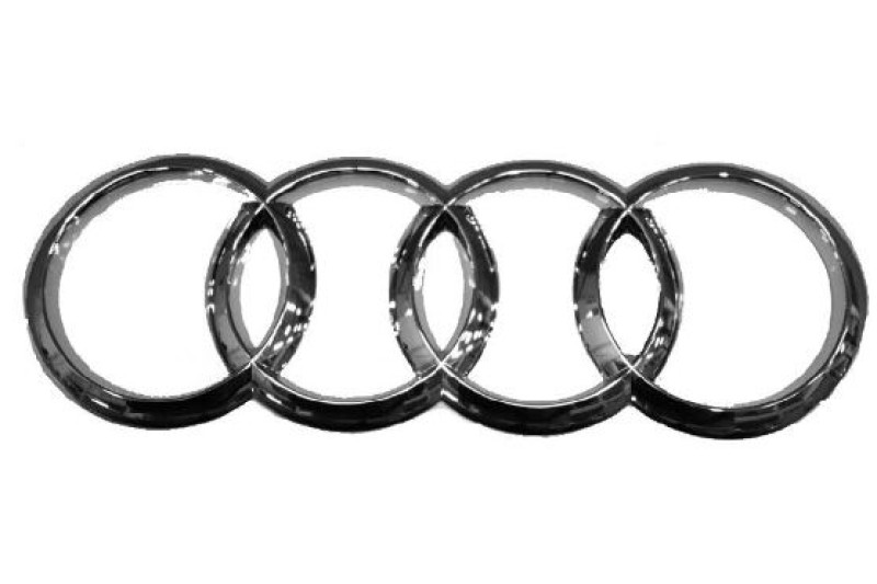 Audi embleem achterzijde Chroom