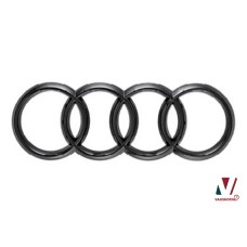 Audi A8 D5 logo zwart achter