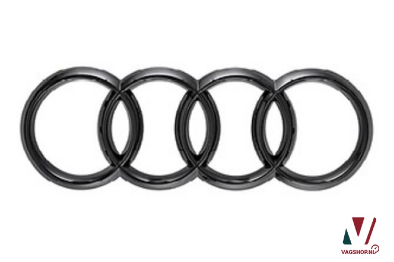 Audi A8 D5 logo zwart achter