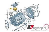 Olieafscheider / krukasventilatieklep voor 3.2 V6 (AUK, BKH, BYU)