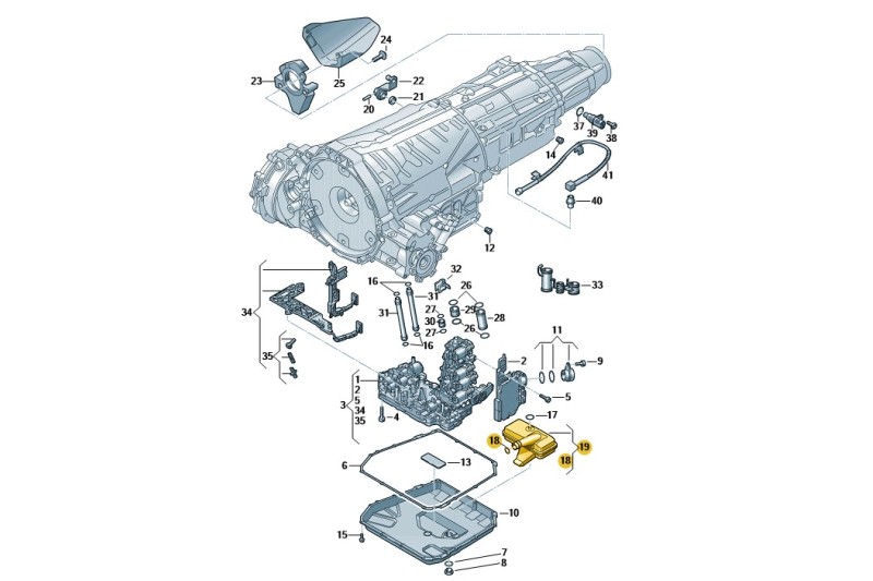 Audi S-Tronic olie verversingsset