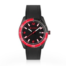 Audi sport horloge zwart / rood