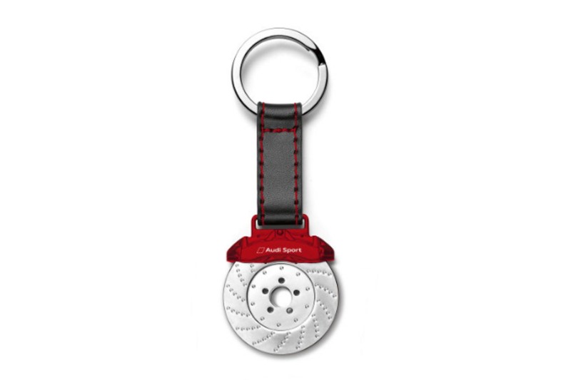 Audi sport sleutelhanger met winkelwagenmunt