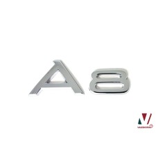 Audi A8 embleem achterzijde