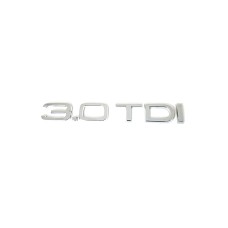 Audi 3.0 TDI embleem achterzijde