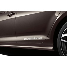 Audi 'quattro' stickerset