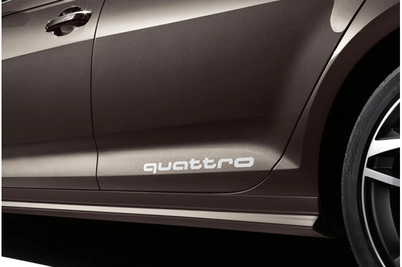 Audi 'quattro' stickerset