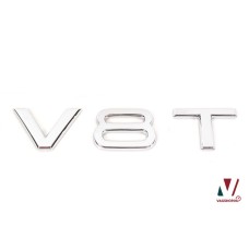 Audi V8T embleem zijkant