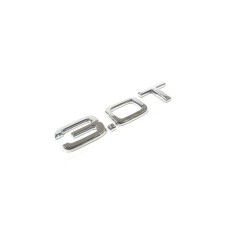 Audi 3.0T embleem achterzijde