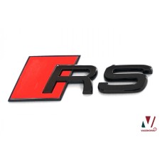 Audi e-tron GT 'RS' embleem zwart achterzijde