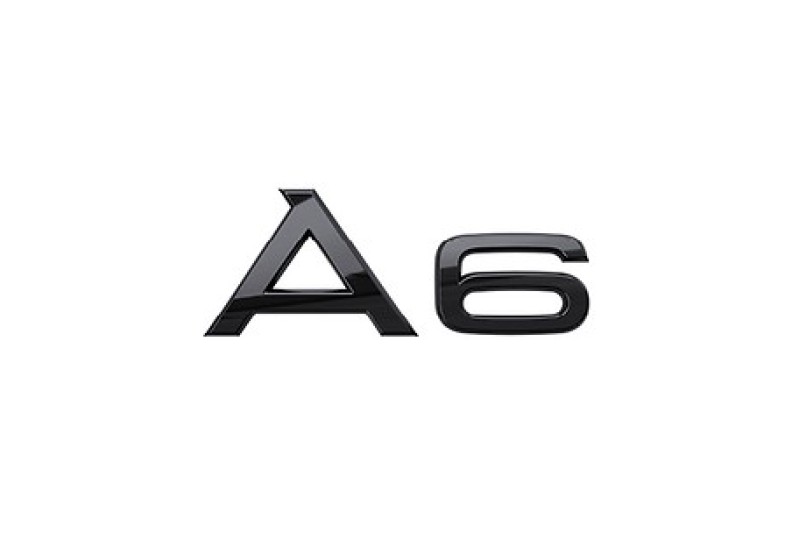 Audi A6 embleem achterzijde
