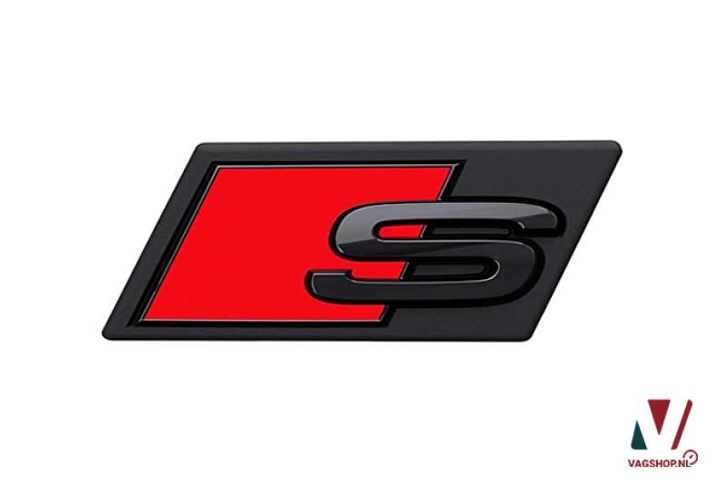 Audi e-tron S embleem voorzijde
