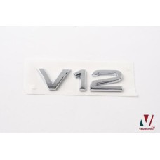 Audi Q7 (4L) V12 embleem achterzijde