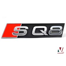 Audi SQ8 embleem voorzijde grill zwart