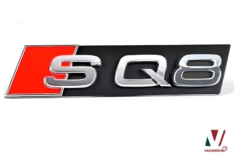 Audi SQ8 embleem voorzijde grill zwart