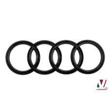 Audi e-tron logo zwart achterzijde (GP1)