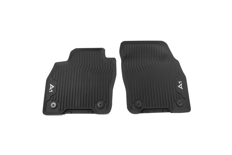 Audi A1 (GB) rubberen mattenset (voorzijde) Audi A1 (GB) rubberen mattenset (voorzijde)