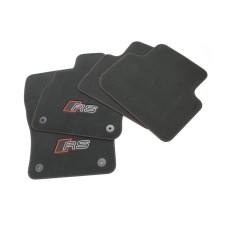 Audi Q3 (F3) velourse mattenset met RS (voor- en achterzijde)