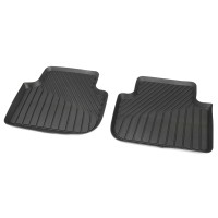 Audi Q3 (FJ) rubberen mattenset (achterzijde) Audi Q3 (FJ) rubberen mattenset (achterzijde)