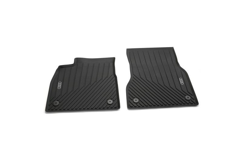Audi A6 e-tron rubberen mattenset (voorzijde) Audi A6 e-tron rubberen mattenset (voorzijde)