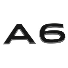 Audi A6 (C9) embleem achterzijde zwart