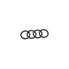 Audi Q6 e-tron logo antracietgrijs achterzijde