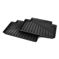 Audi Q6 rubberen mattenset (achterzijde)