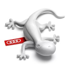 Audi gecko luchtverfrisser (wit)