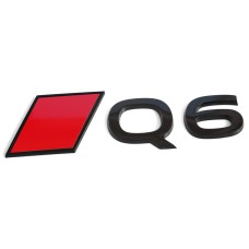 Audi Q6 e-tron embleem achterzijde
