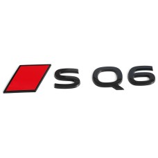 Audi SQ6 e-tron embleem achterzijde