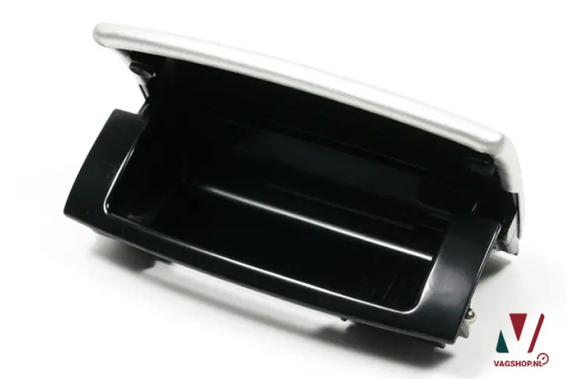 Audi A4 (B6/B7) asbak achter (geborsteld aluminium)