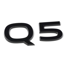 Audi Q5 (GU) blackline embleem