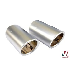 Audi A1 (8X) , A3 (8P) aluminium uitlaatsierstukken