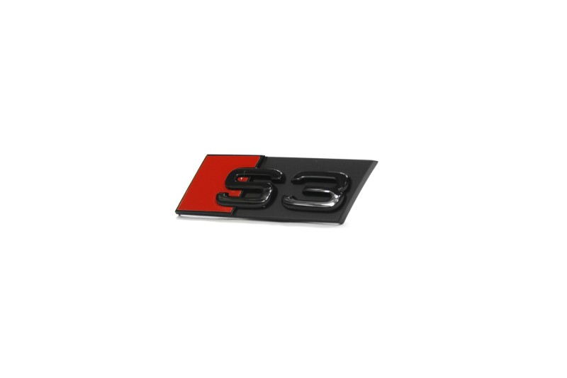 Audi A3 (S3) grille embleem (blackedition)