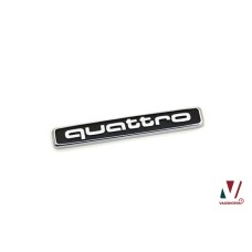 Audi Quattro logo achterzijde origineel 