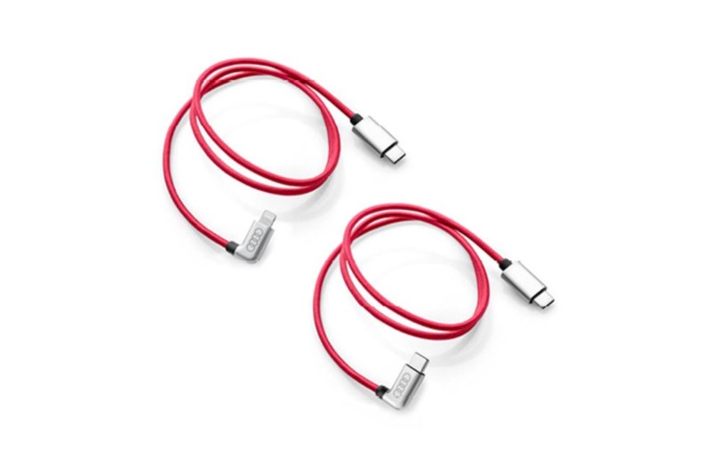 Audi laadkabelpakket (USB-C / Lightning)