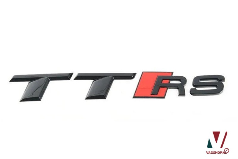 Audi TT RS (8S) TT RS embleem achterzijde zwart