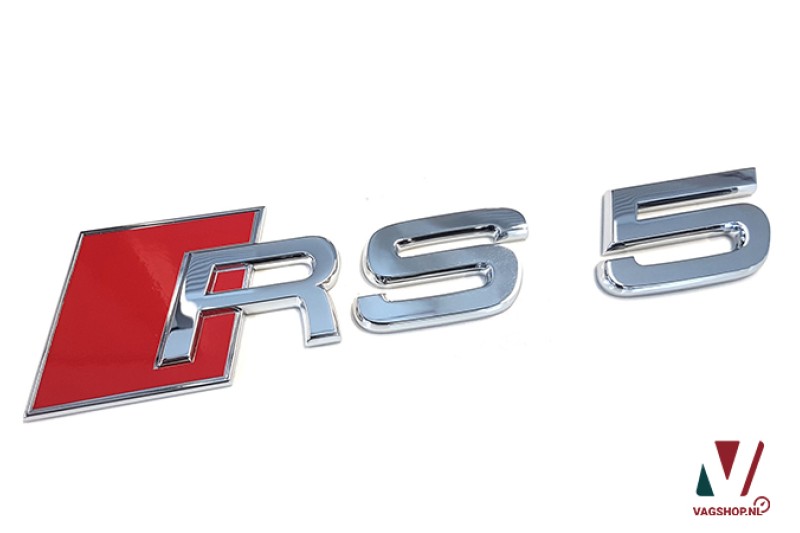 Audi RS5 (B8/B9) embleem achterzijde