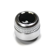 Audi MMI draaiknop voor volumeregeling (chroom/zwart)