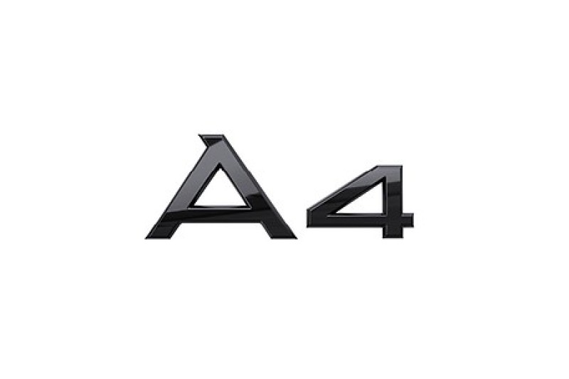 Audi A4 embleem achterzijde