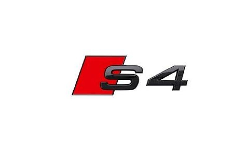 Audi S4 embleem achterzijde