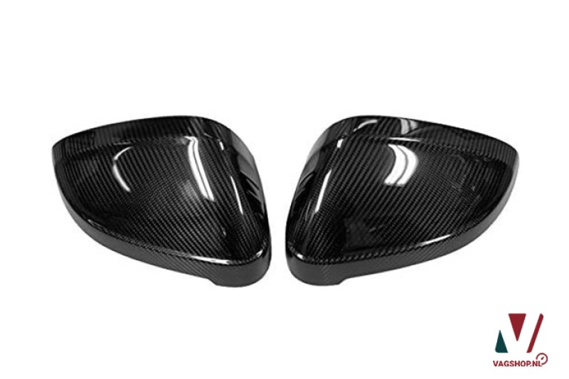 Audi A4 (B9), A5 (B9) originele spiegelkappen van carbon