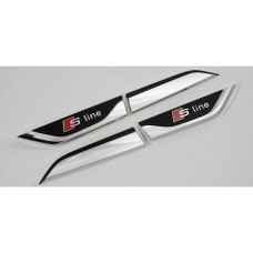 Audi A5 F5 S-Line emblemen set spatbord 