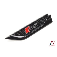 Audi S5 (B9) blackline edition zijscherm embleem