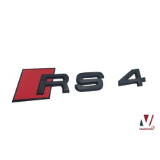 Audi RS4 (8W) Black Edition 'RS4' embleem achterkant 